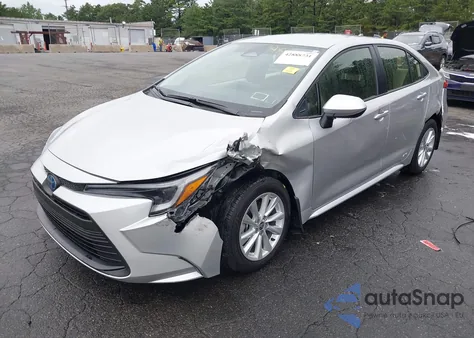 2025 Toyota Corolla Hybrid Le из США, поврежденный, VIN JTDBDMHE2SJ012927